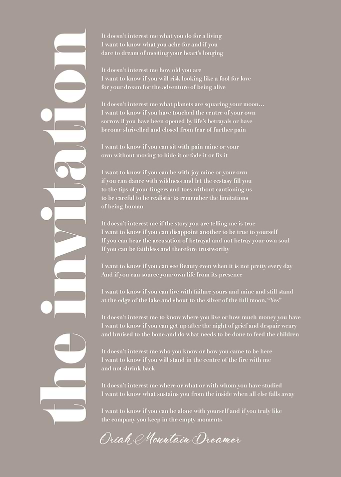 The Inviation in Grey