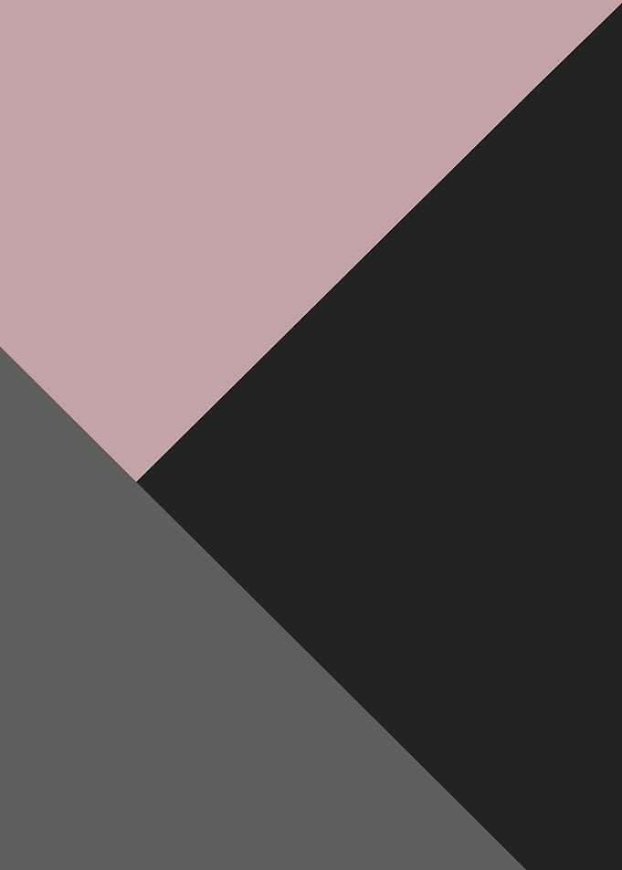 Dusty Blush Charcoal Geo 1