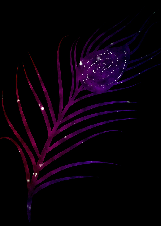 Galactic feather
