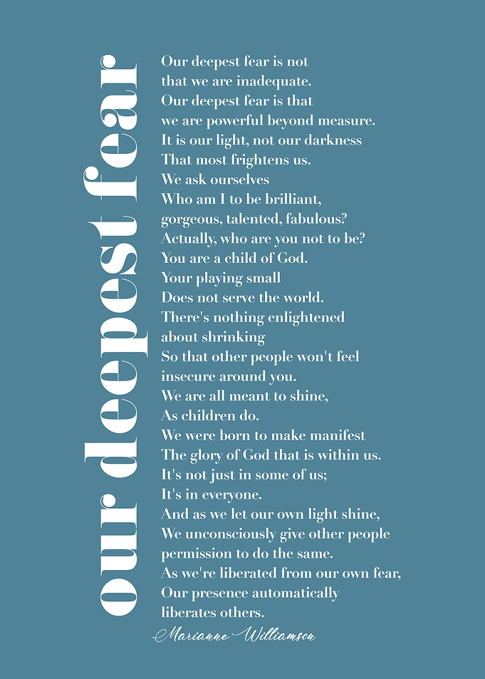Our Deepest Fear on Teal