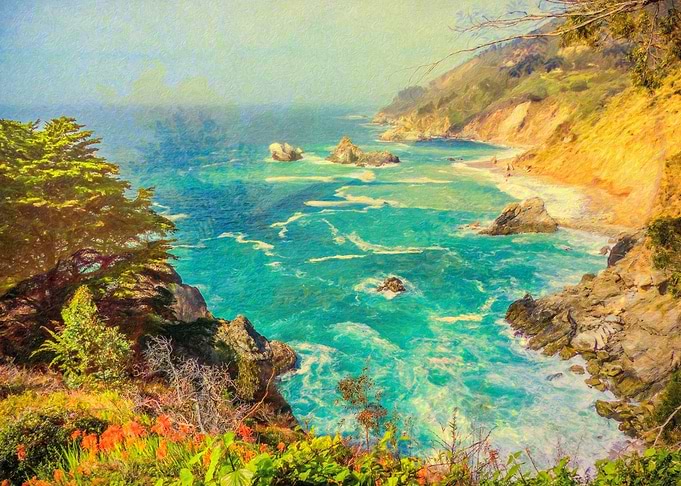 Beach view