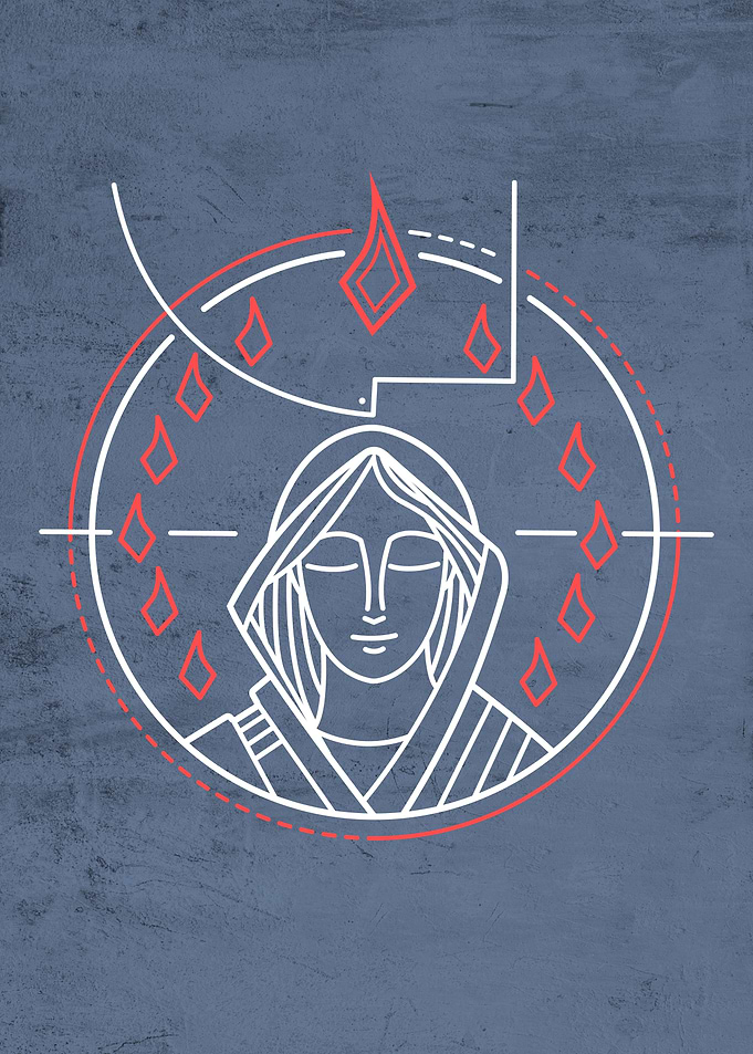 Virgin Mary Pentecost