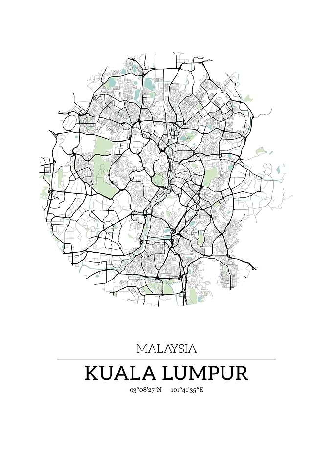 Kuala Lumpur City Map