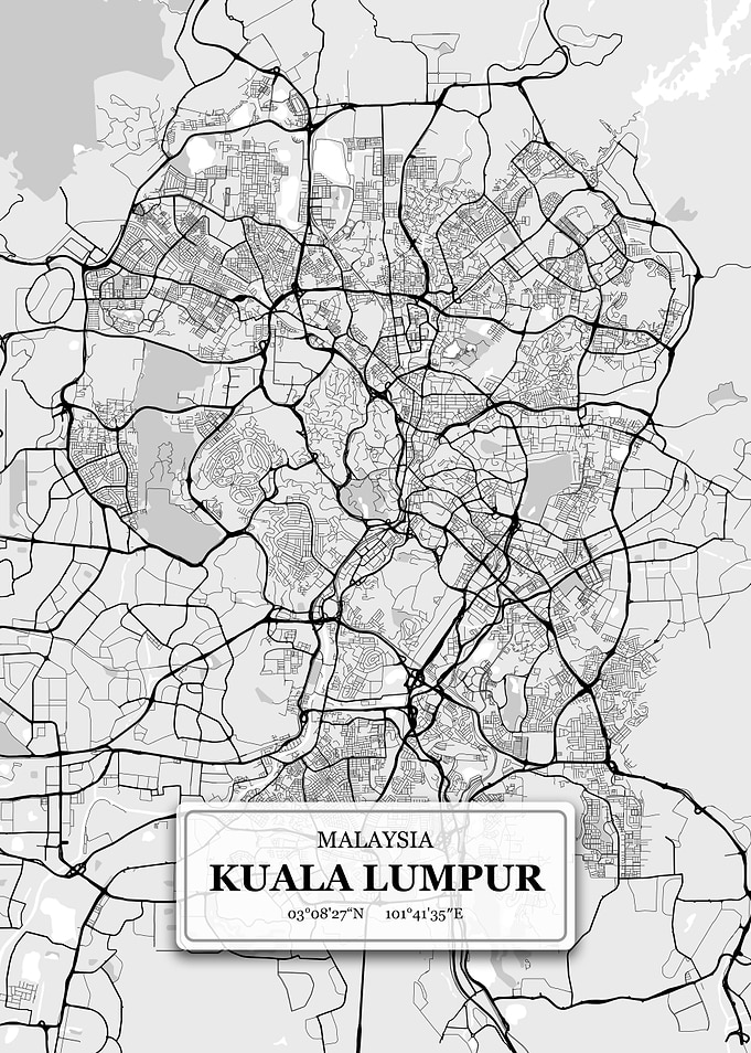 Kuala Lumpur City Map