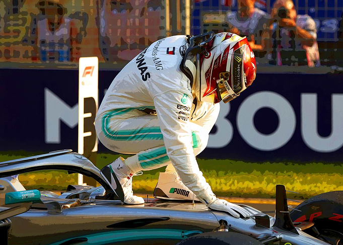 Lewis Hamilton Pole