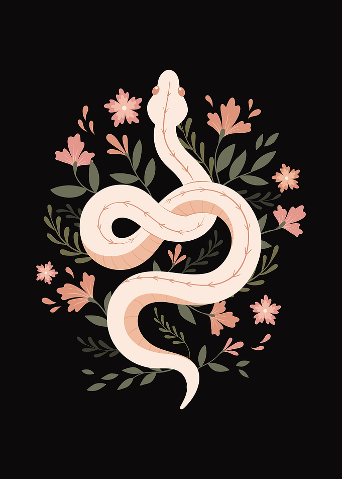 Pink snake