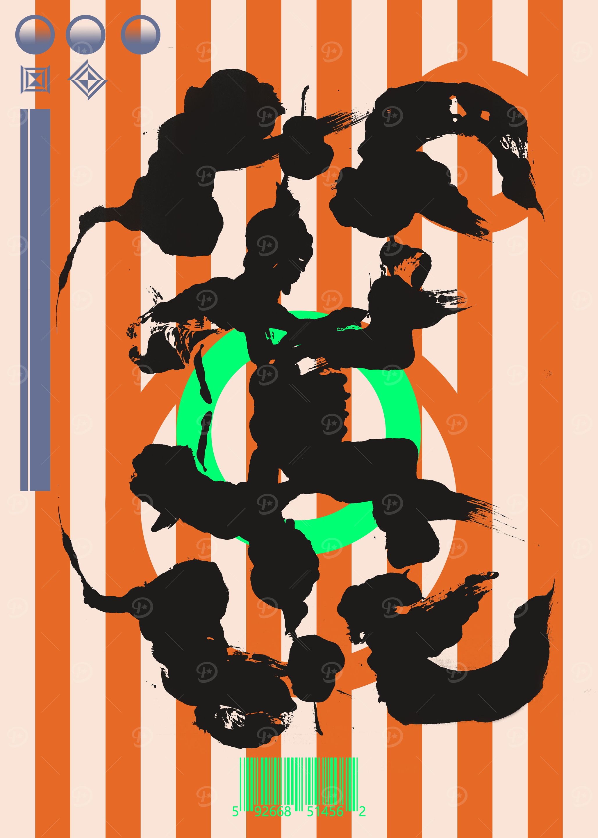 UNTITLED ZAMOT INK BLOT 8