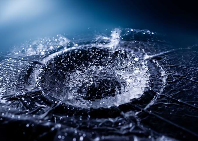 Water drops splashing
