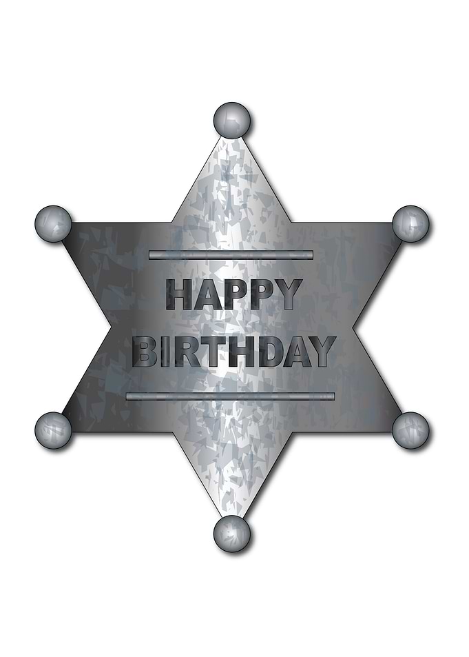 Happy Birthday Badge