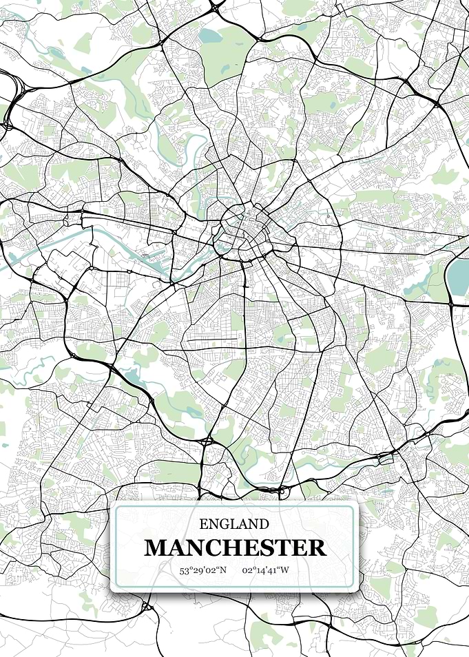 Manchester City Map