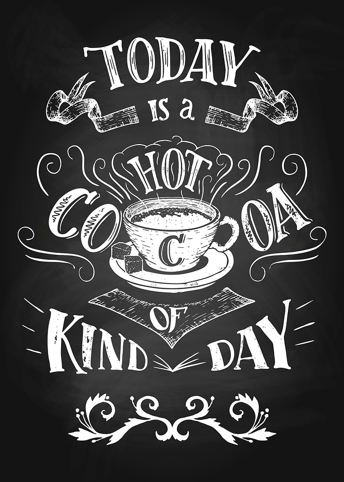 Coffee blackboard