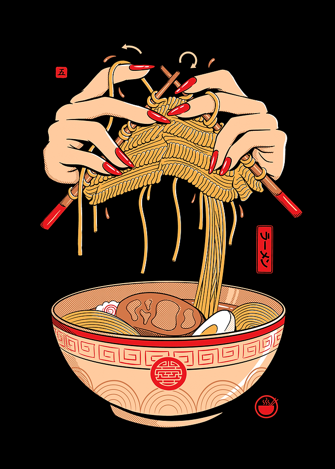 Noodle Knitting