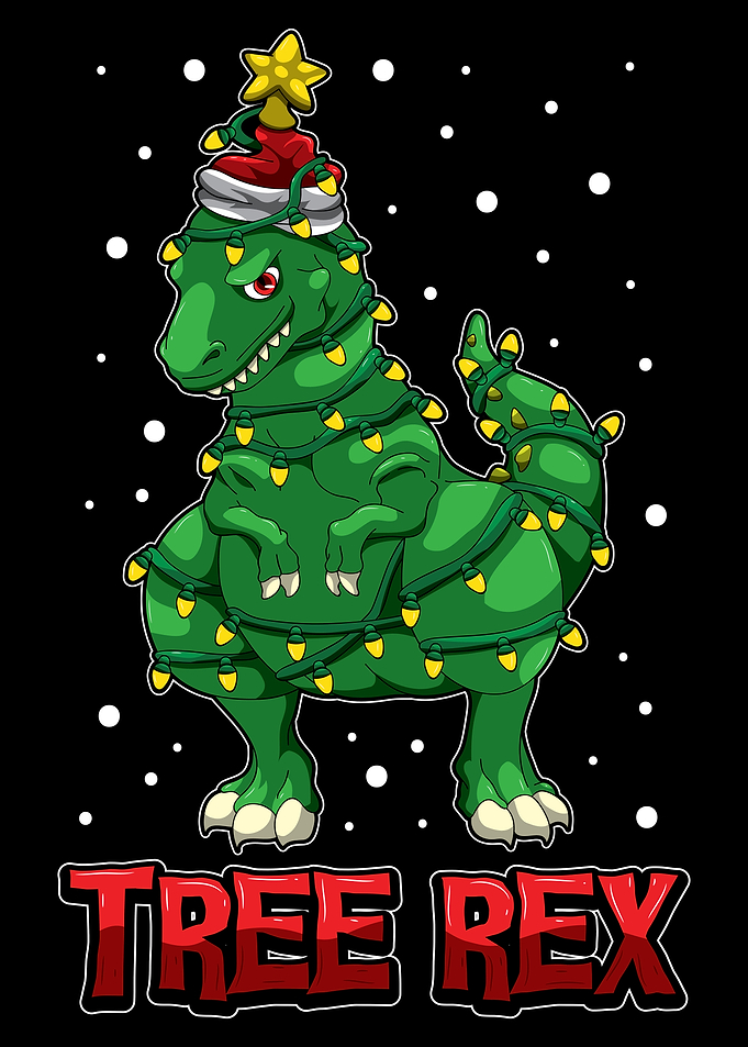 Tree Rex Christmas Dino