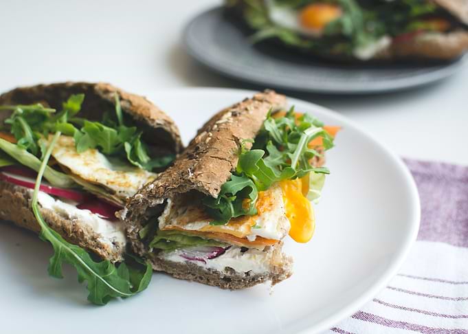 homemade baguette