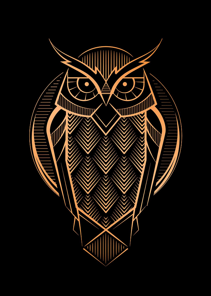 Deco Owl