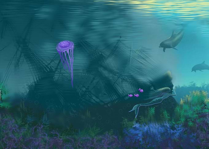Undine and Dead Ship