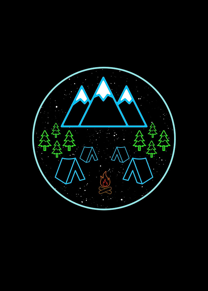 Camping Poster