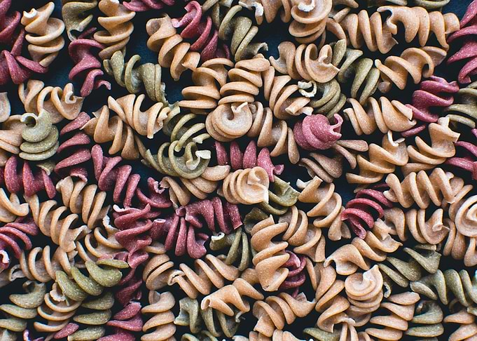 Fusilli Pasta Table