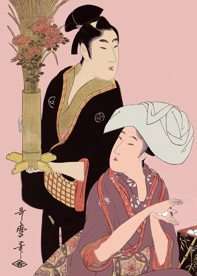 Rice Balls and Flowers