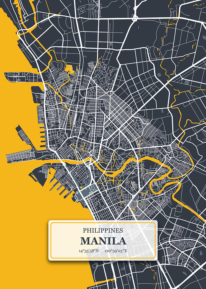 Manila Philippines City Ma