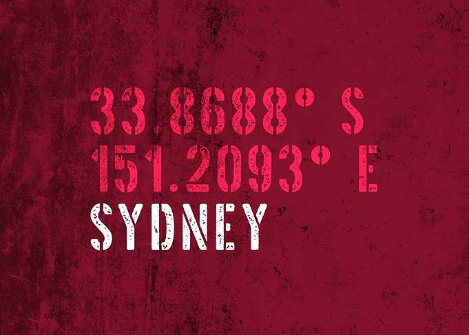 Sydney City Coordinates