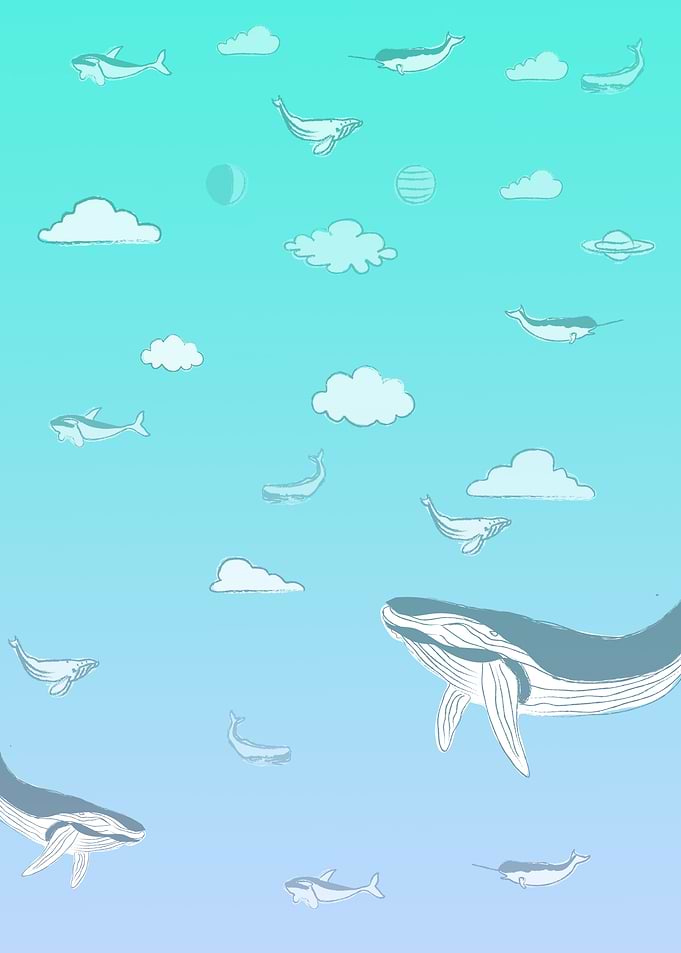 Shark waving
