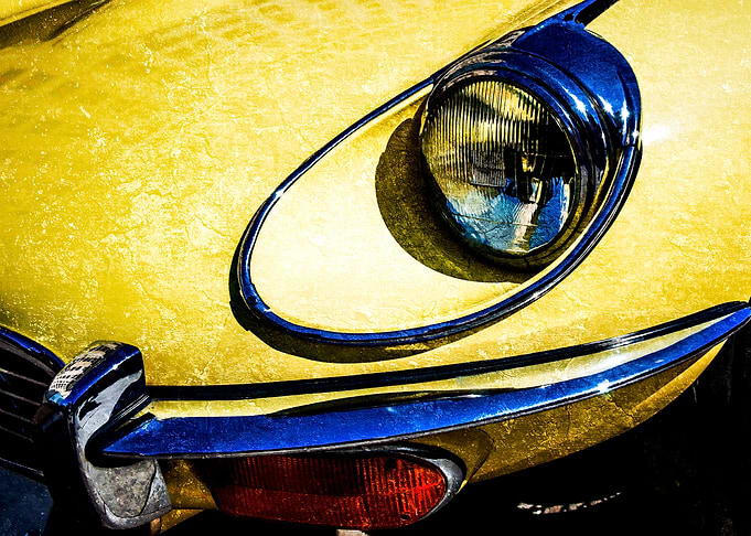 Yellow Sports Car