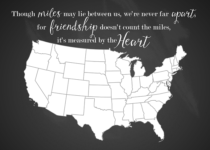USA love measured by heart