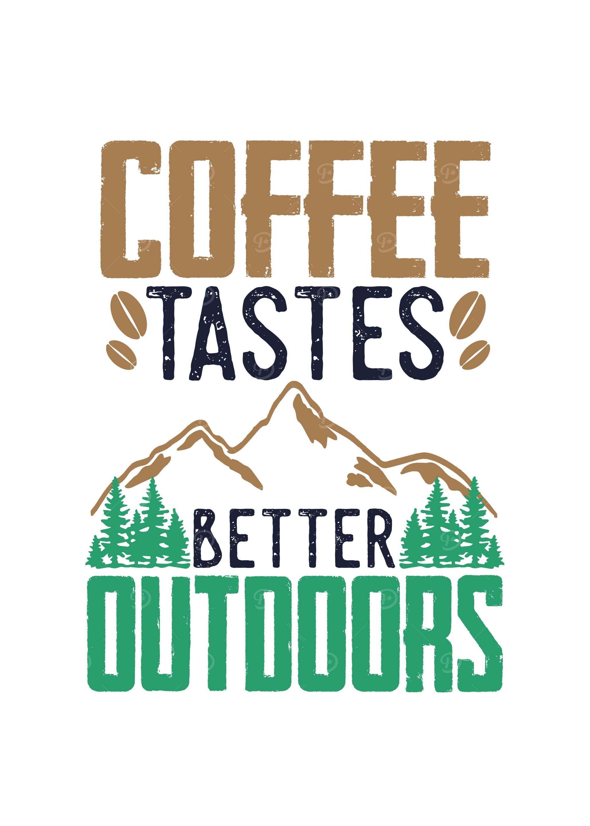 Coffee outdoors