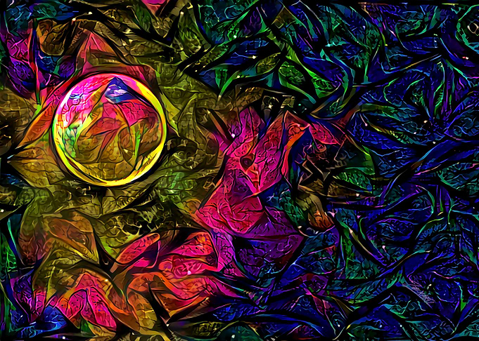 Fire Tongue Space Planet