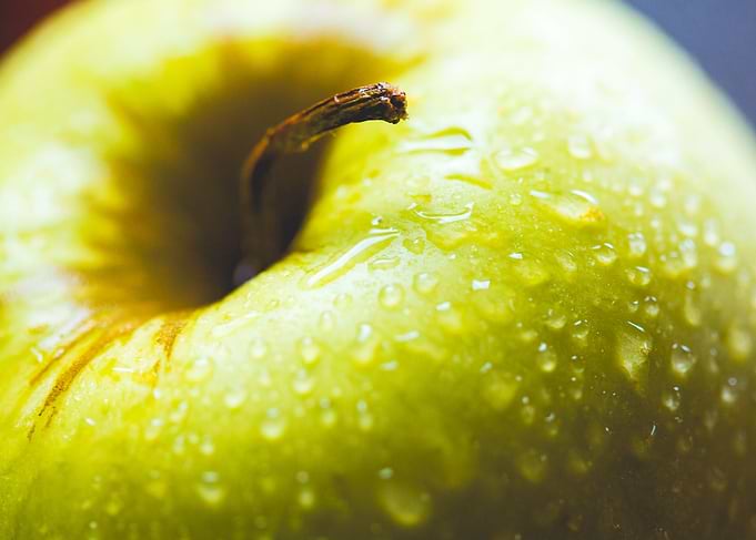 Apple Close Up
