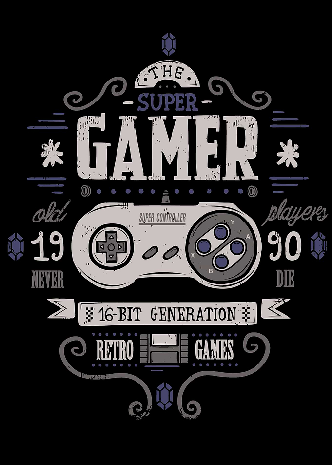Retro gaming super nes