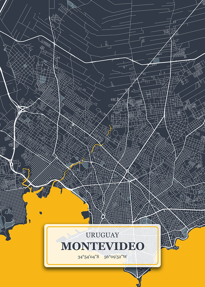 Montevideo City Map