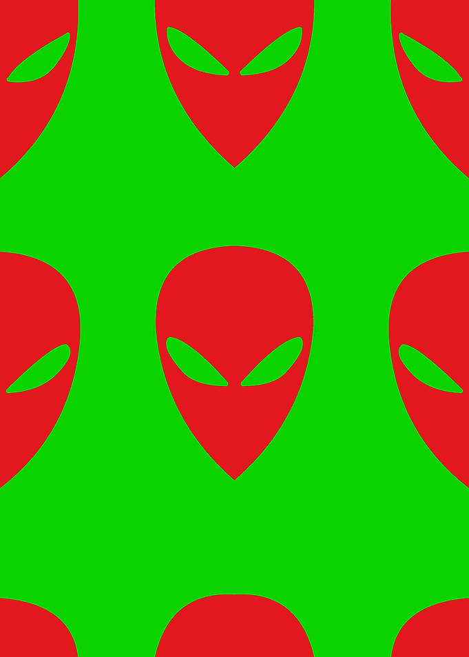 ET minimalist alien