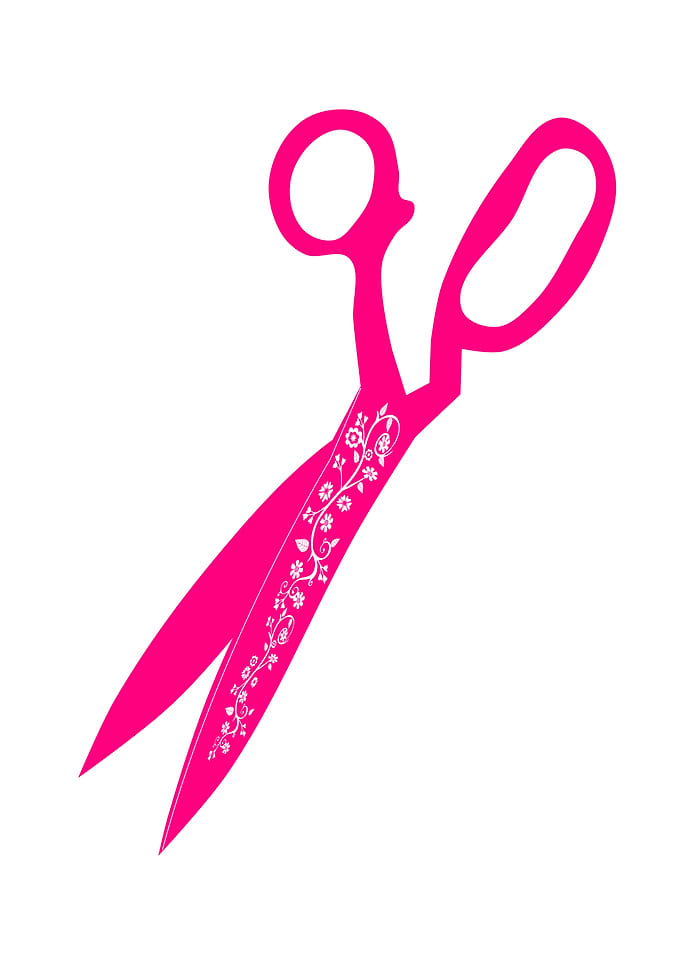 sewing scissors art