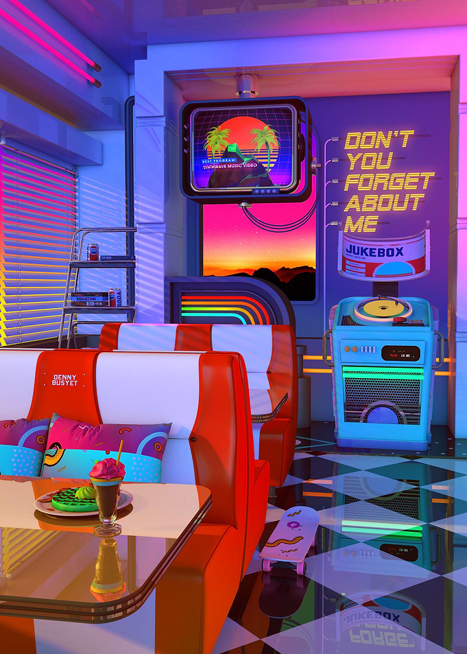 Retrowave Dine And Dream