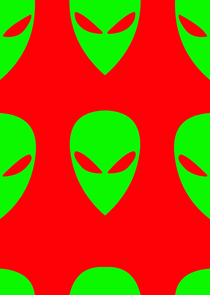 ET minimalist alien