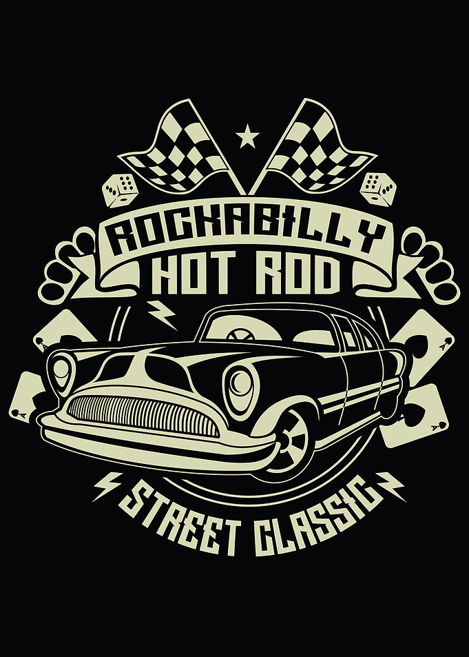 Rockabilly hot rod