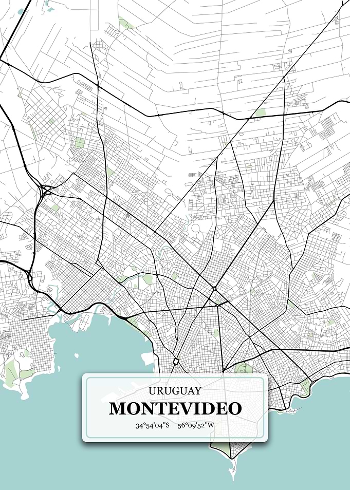Montevideo City Map