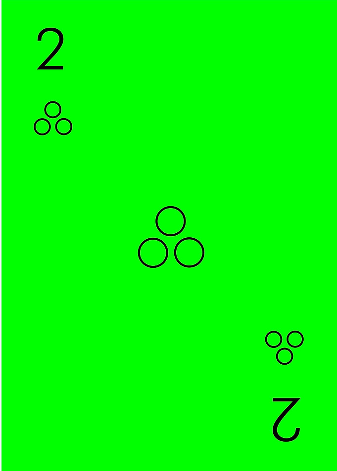 Baralho minimalista