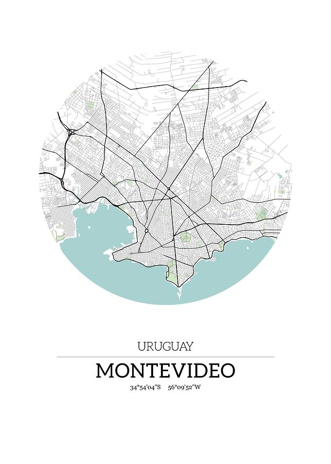 Montevideo City Map