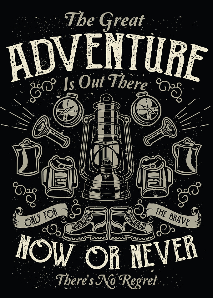 Adventure is outdoor