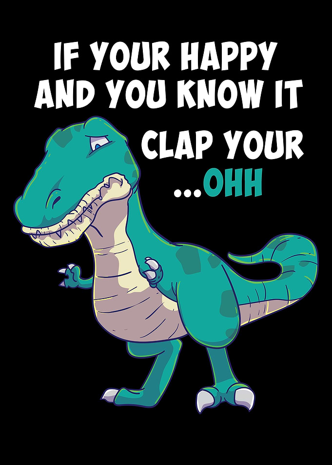 Unhappy TRex