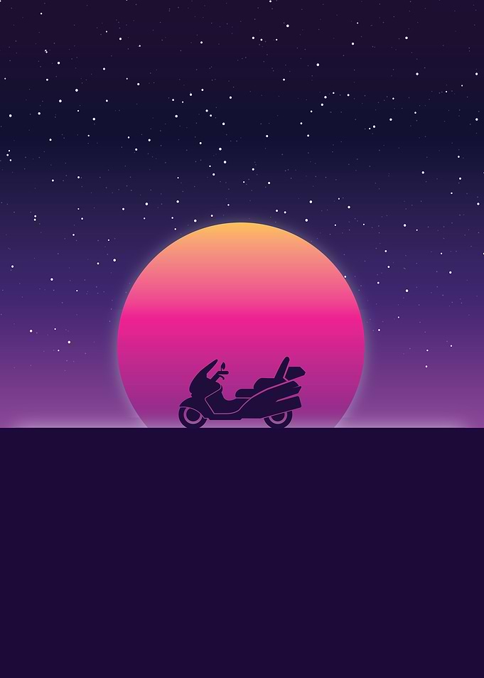 Retro 80s Bike