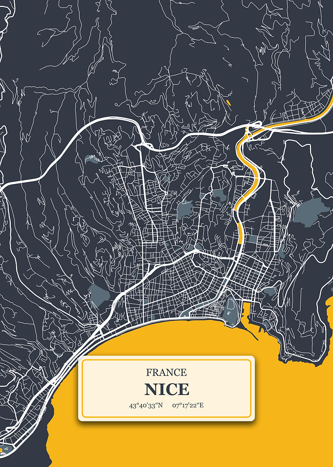 Nairobi Kenya City Map