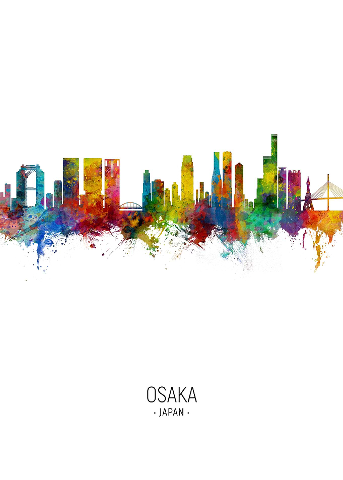 Osaka Skyline Japan