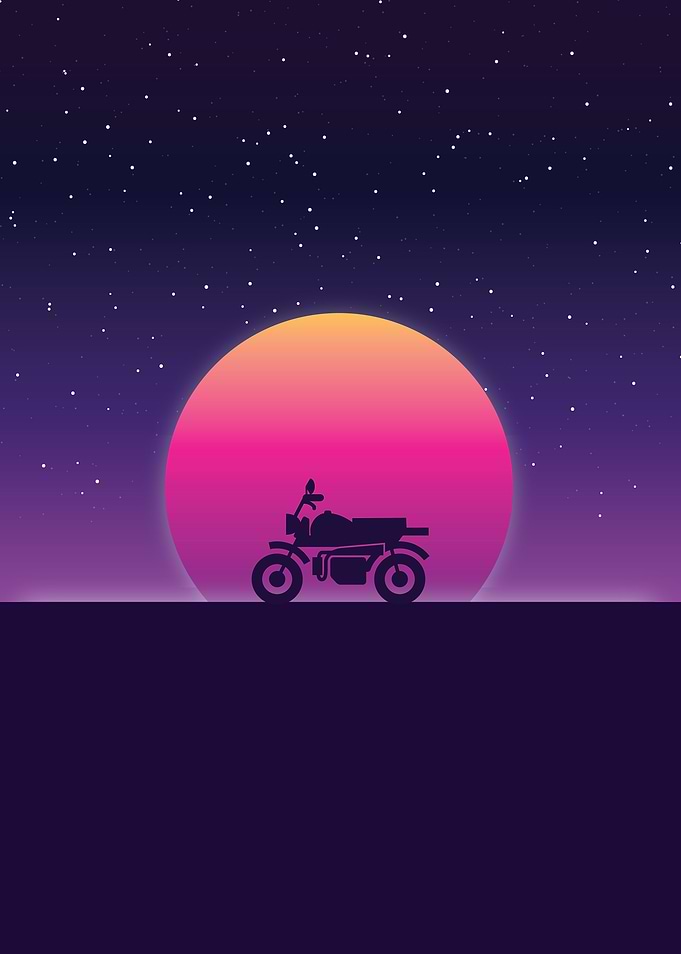 Retro 80s Bike