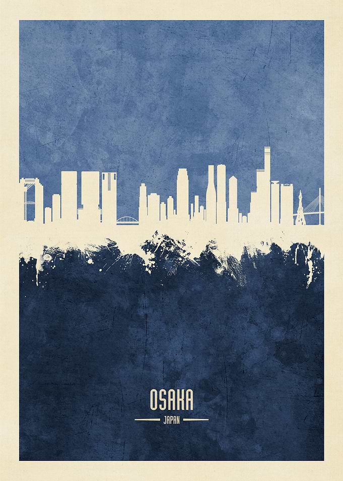 Osaka Skyline Japan