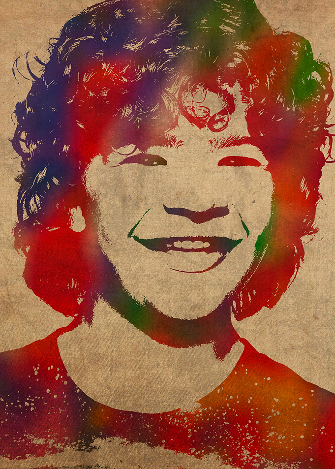 Gaten Matarazzo Watercolor