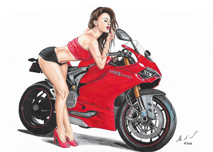 Ducati girl